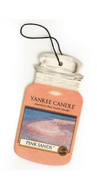 Yankee Candle Car Jar Paper Pink Sands 10 g Yankee Candle Car Jar Paper Pink Sands 10 g