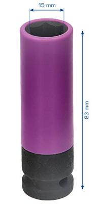 Brilliant Tools BT691004 BT691004 Kracht-dopsleutelinzet 15 mm Brilliant Tools BT691004 BT691004 Kracht-dopsleutelinzet 15 mm