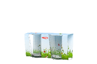 Mepal glas flow 200ml set 2 stuks - thumbnail