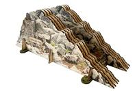 Crawler Park Uphill obstakel voor 1/24 Crawlers - thumbnail