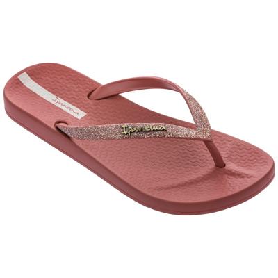 Ipanema Anatomic Lolita teenslippers roze met glitters Ipanema Anatomic Lolita teenslippers roze met glitters