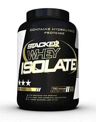 Whey Isolate Stacker 750gr Aardbei