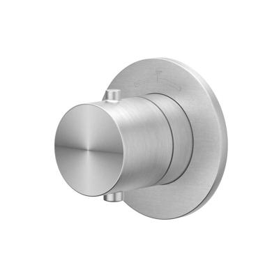 Afbouwdeel IVY Concord Inbouw Stopkraan Symmetry Met Rond Rozet Geborsteld RVS316 IVY Afbouwdeel IVY Concord Inbouw Stopkraan Symmetry Met Rond Rozet Geborsteld RVS316 IVY