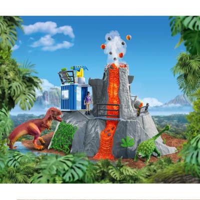SCHLEICH - Expeditie naar de grote vulkaan - 42564 - Dinosaurs® assortiment - thumbnail