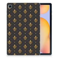 Samsung Galaxy Tab S6 Lite | S6 Lite (2022) Hippe Hoes Franse Lelie - thumbnail