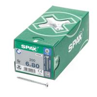 SPAX 880910190060080 R 88091 Senkkopf/T-STAR TG Verzonken houtschroef 6 mm 80 mm Torx, Binnen-T Staal Galvanisch verzinkt 200 stuk(s) - thumbnail
