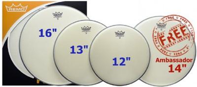 Remo PP-0112-BA Ambassador ProPack vellenset