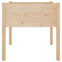 Plantenbak 70x70x70 cm massief grenenhout - thumbnail