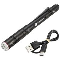 TOOLCRAFT TO-8254890 Penlight werkt op een accu SMD LED Zwart - thumbnail