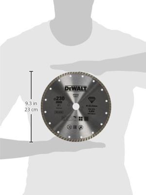 DeWalt Accessoires Diamantblad, turbo, Ø230mm/22.2mm, universeel - DT3732-QZ DeWalt Accessoires Diamantblad, turbo, Ø230mm/22.2mm, universeel - DT3732-QZ