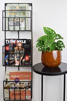 LOFT42 Maggy Tijdschriftenrek - Metaal - Mat Zwart - 3 Vaks - thumbnail