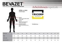 Tricorp worker canvas kort model - Workwear - 502006 - zwart - maat 50 - thumbnail