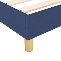 Boxspringframe stof blauw 160x200 cm - thumbnail