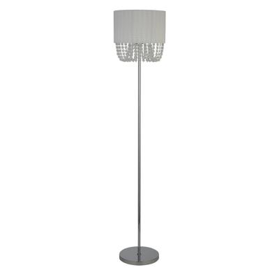 Searchlight VloerlampBellano chroom met wit - EU62618CC