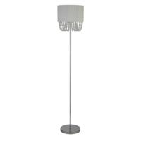 Searchlight VloerlampBellano chroom met wit - EU62618CC - thumbnail
