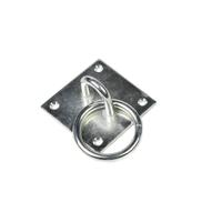 Muurplaat met oog 8 mm. - thumbnail