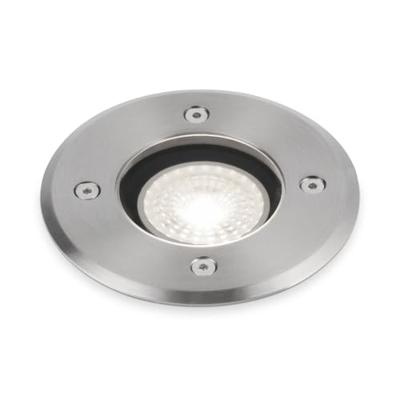Set van 9 Maisy LED Grondspot - Dimbaar - Rond - Ø12cm - GU10 - 4 Watt 345 Lumen - 6500K daglicht wit - RVS - IP67 waterdicht - Tuinspot - Oprit Set van 9 Maisy LED Grondspot - Dimbaar - Rond - Ø12cm - GU10 - 4 Watt 345 Lumen - 6500K daglicht wit - RVS - IP67 waterdicht - Tuinspot - Oprit