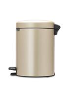 Brabantia pedaalemmer NewIcon 5 liter Metallic gold - thumbnail
