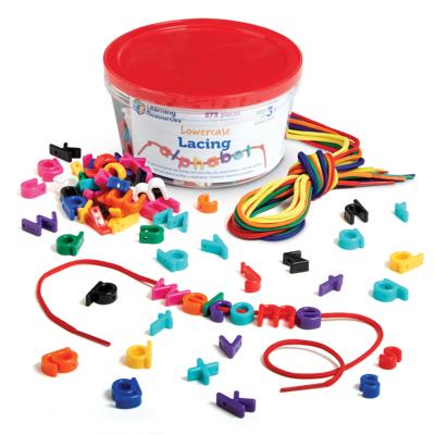 Learning Resources kleine letters Vetersluiting Alfabet 275-Stuk