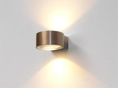 Wandlamp Artdelight Hudson 2 Lichts LED 2700K Dimbaar Geborsteld Brons