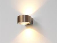 Wandlamp Artdelight Hudson 2 Lichts LED 2700K Dimbaar Geborsteld Brons - thumbnail