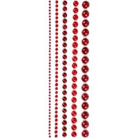 Vivi Gade Halve plakparels, afm 2-8 mm, rood, 140 stuk/ 1 doos - thumbnail