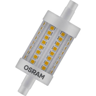 OSRAM HOMELIGHTING 4058075432598 LED-lamp Energielabel E (A - G) R7s Ballon 7.3 W = 60 W Warmwit (Ø x l) 29 mm x 78 mm 1 stuk(s)