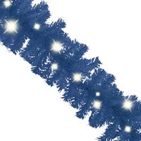 Kerstslinger met LED-lampjes 10 m blauw - thumbnail