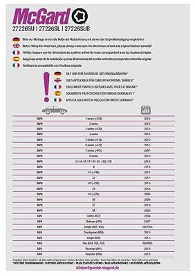 McGard anti diefstal wielbouten conisch M14x1.25 (27226)