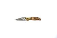 Homey's Schiffmacher 4-Delige Steakmessenset - 8cm - Wortelnotenhout - thumbnail