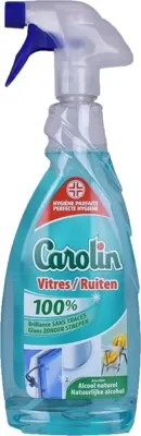 Carolin glasreiniger, spray van 650 ml