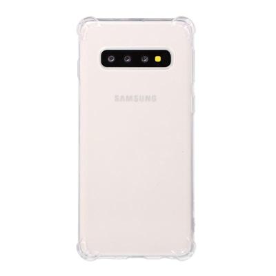 Schokbestendig TPU beschermhoes voor Galaxy S10 (transparant)