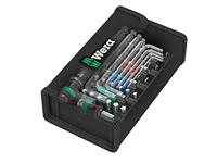Wera Kraftform Kompakt 100 05057460001 Bitset 52-delig Plat, Kruiskop Pozidriv, Kruiskop Phillips, Binnen-Torx, Inbus Bitset - thumbnail