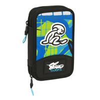 Schooletui met Accessoires El Niño Green bali Zwart 12.5 x 19.5 x 4 cm (28 Onderdelen) - thumbnail