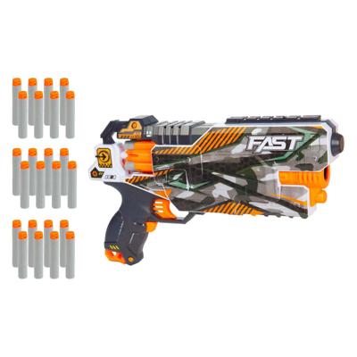 Toi-Toys Foam strikex elektrisch afschietpistool shockwave met 24 foampijlen