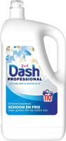 Dash Professional 2 in 1 Formula Fleurs de Lotus & Lily wasmiddel, fles van 4,95 liter, 110 wasbeurten - thumbnail