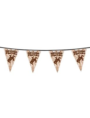 Vlaggenlijn &apos;Wild West&apos; (6 m)