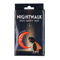 Nightwalk Safety Vest Oranje L - thumbnail