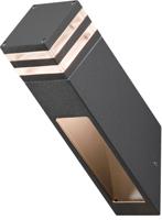 Konstsmide 7944-370 7944-370 LED-buitenlamp (wand) Energielabel: F (A - G) LED LED vast ingebouwd 8 W Antraciet - thumbnail