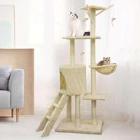 JIPSY Beige Krabpaal - 79 x 34 x 138 cm - Beige - thumbnail