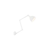 Wandlamp wit verstelbaar &apos;Bazar&apos; By Rydens wandlamp e27 fitting modern - thumbnail