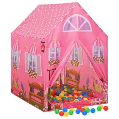 VidaXL Kinderspeeltent 69x94x104 cm roze VidaXL Kinderspeeltent 69x94x104 cm roze