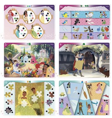 Clementoni disney princess quizzy reisspel Clementoni disney princess quizzy reisspel