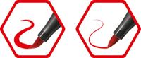 Stabilo pen 68 brush - viltstift - roze (29) - thumbnail
