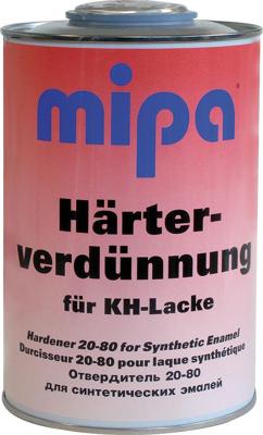 Mipa verdunner voor verharder hardening 1000 ml