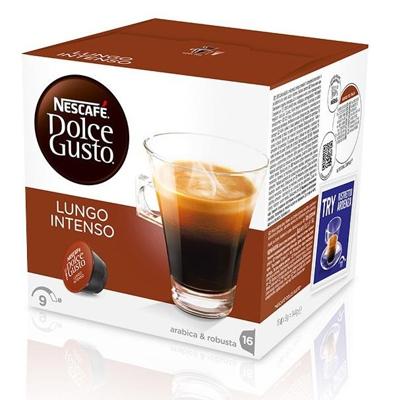 Koffiecups Dolce Gusto lungo intenso 16 stuks