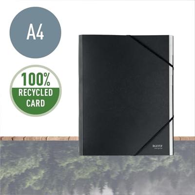 Sorteermap leitz recycle 12-tabs zwart | 4 stuks Sorteermap leitz recycle 12-tabs zwart | 4 stuks