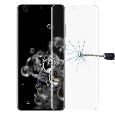 Voor Galaxy S20 Ultra 9H HD 3D Curved Edge Tempered Glass Film (Transparant)