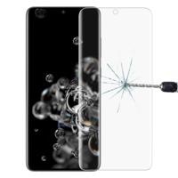 Voor Galaxy S20 Ultra 9H HD 3D Curved Edge Tempered Glass Film (Transparant) - thumbnail