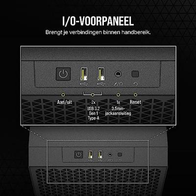 Corsair CC-9011251-WW Midi-tower PC-behuizing Zwart